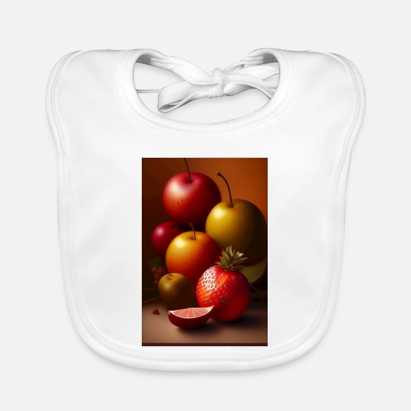 Fruit Organic Baby Bibs