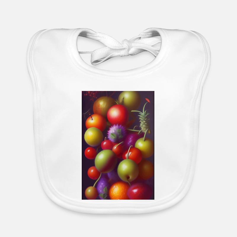 Früchte Baby Bio-Lätzchen