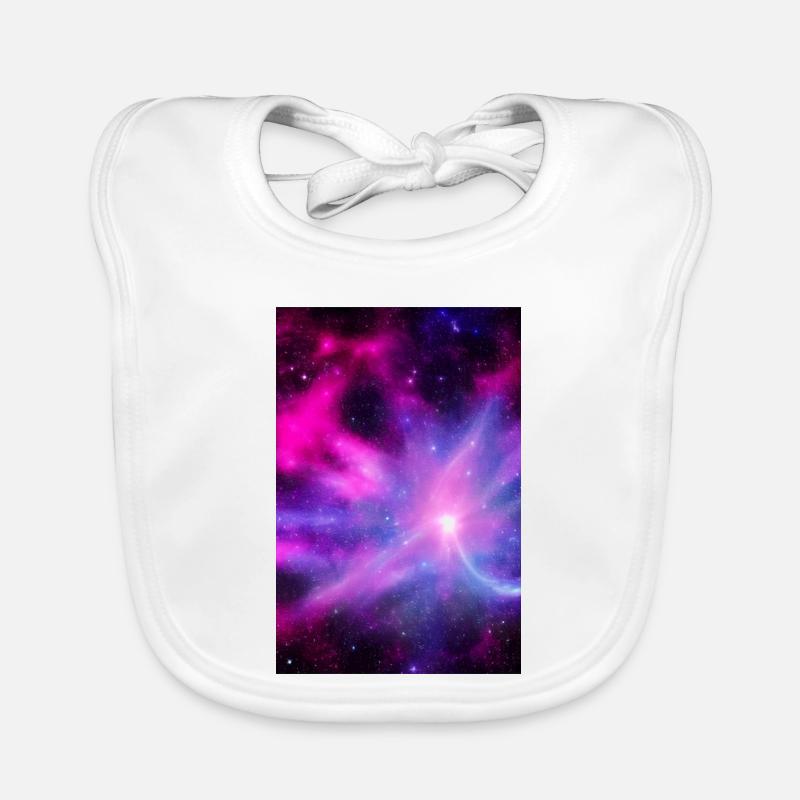 Galaxy Image Organic Baby Bibs