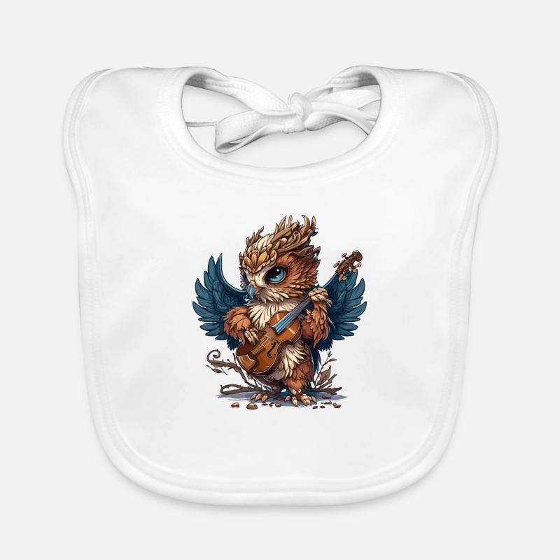 Griffon classique Bavoir bio Bébé