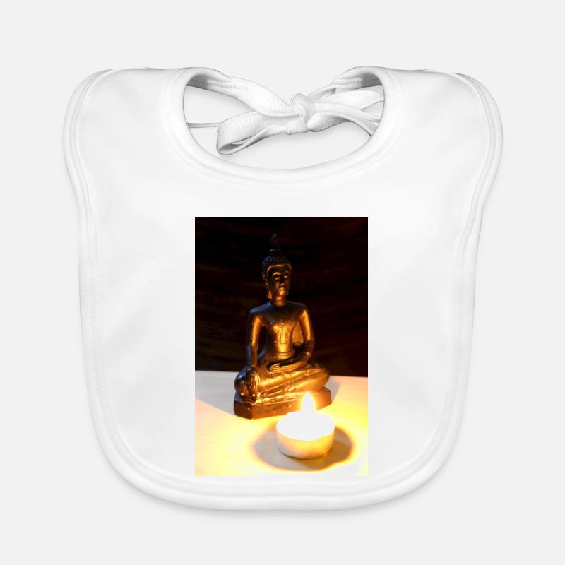 Affiche de Bouddha Bavoir bio Bébé