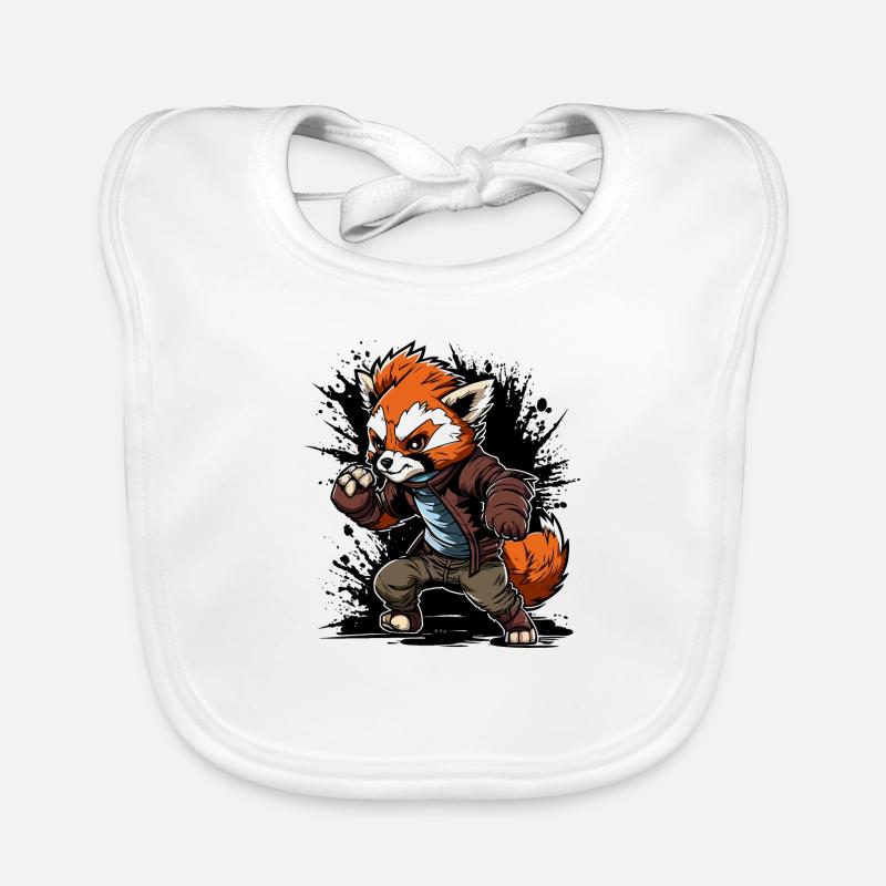 Panda Pursuits Organic Baby Bibs