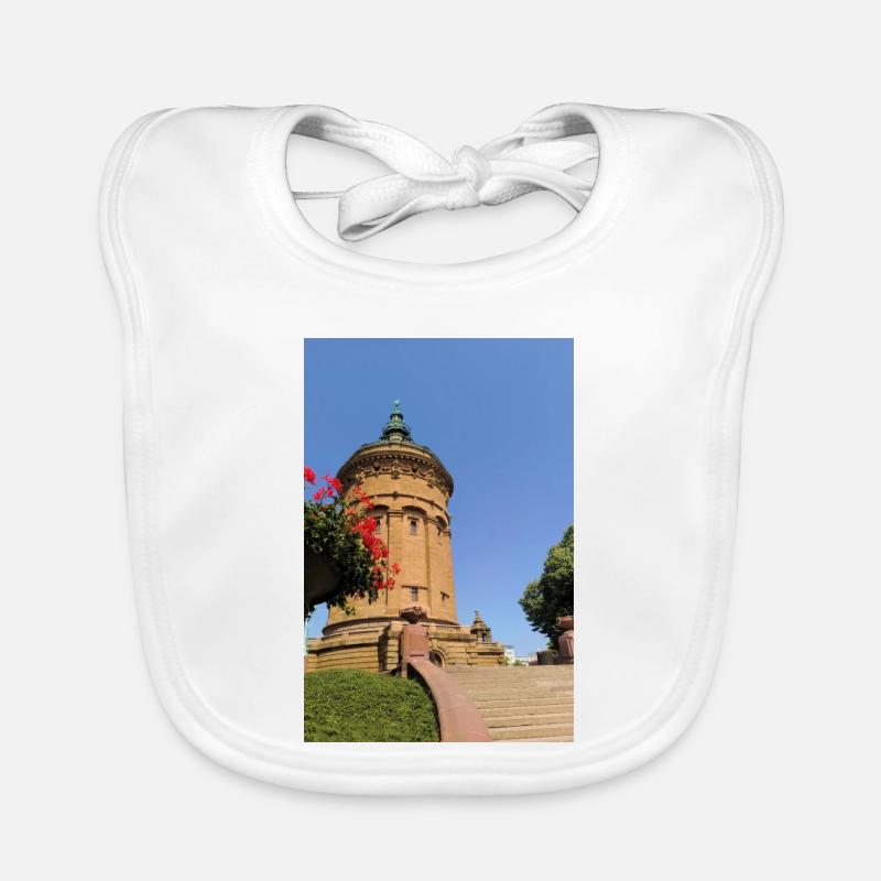 CHÂTEAU D’EAU DE MANNHEIM Bavoir bio Bébé