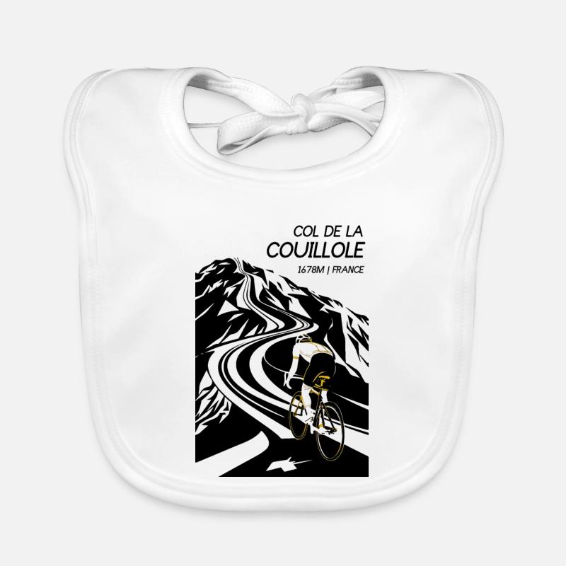 Besteigung des Col de la Couillole Baby Bio-Lätzchen