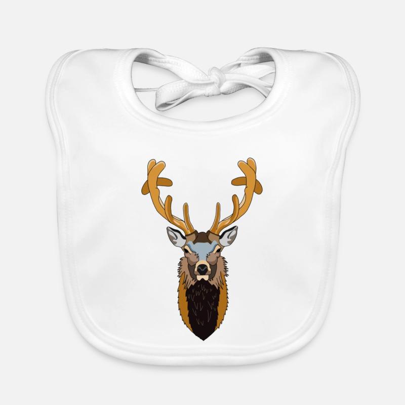 Deer Organic Baby Bibs