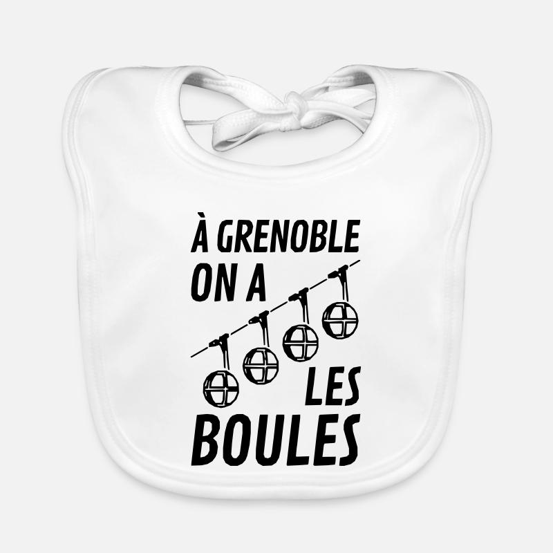 grenoble boules téléphérique grenoble. Narvalo Bavoir bio Bébé