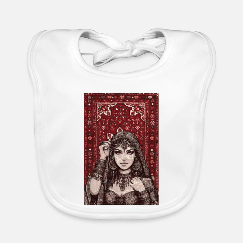 Oriental Bavoir bio Bébé