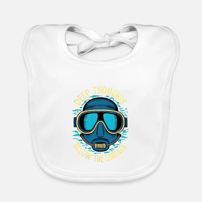 Pensées profondes Bavoir bio Bébé