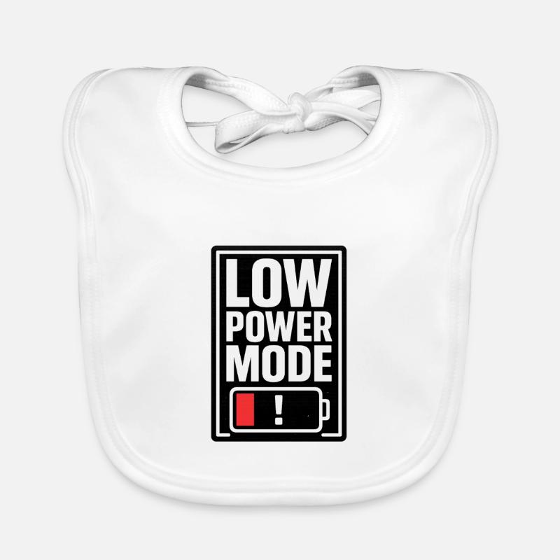 Low Power Mode Organic Baby Bibs
