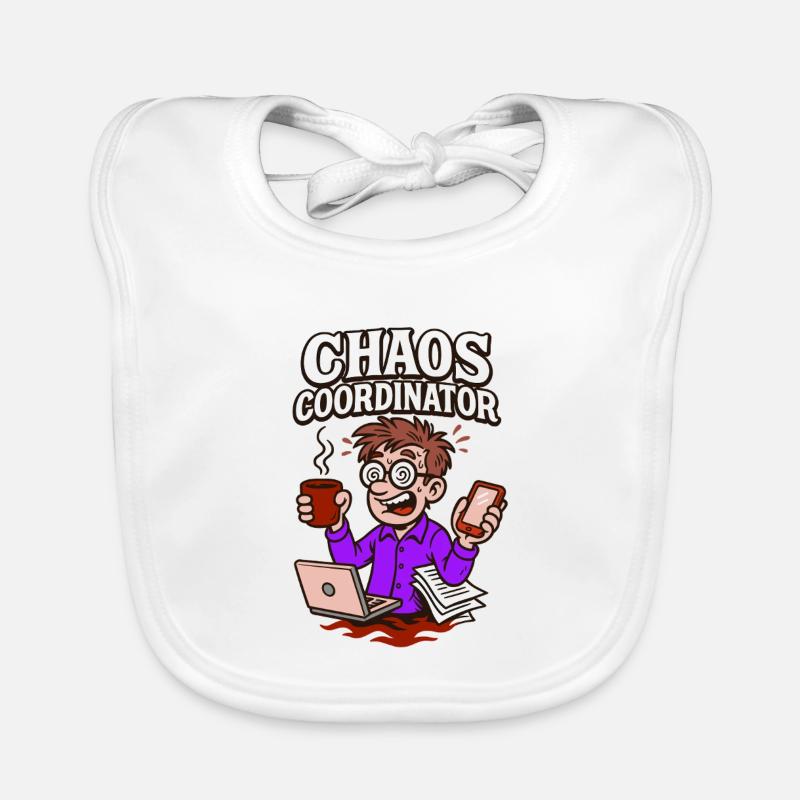 Chaos under control – somehow. Organic Baby Bibs