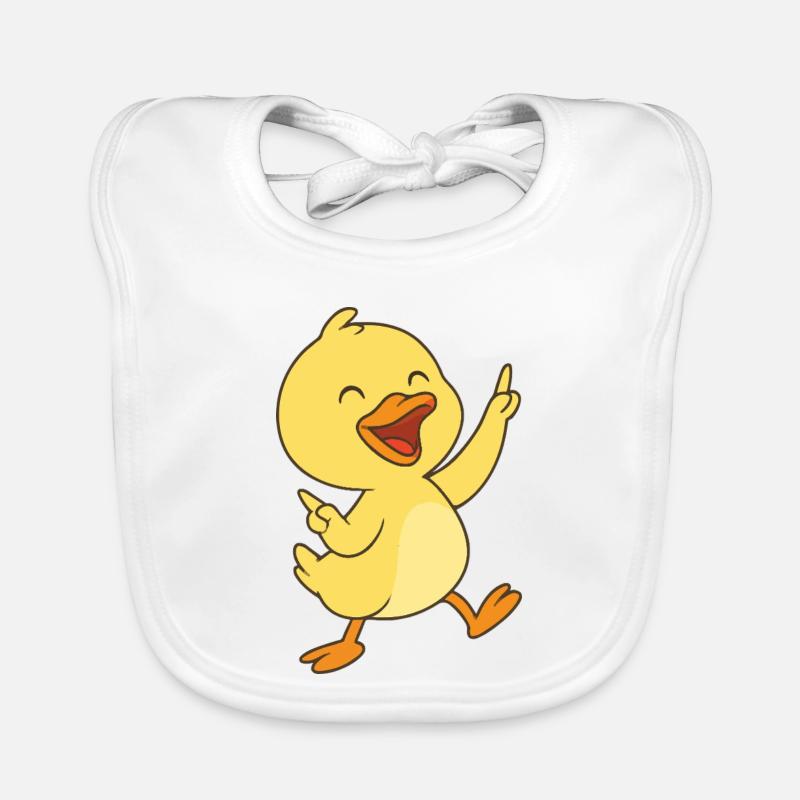 Dancing ducklings Organic Baby Bibs