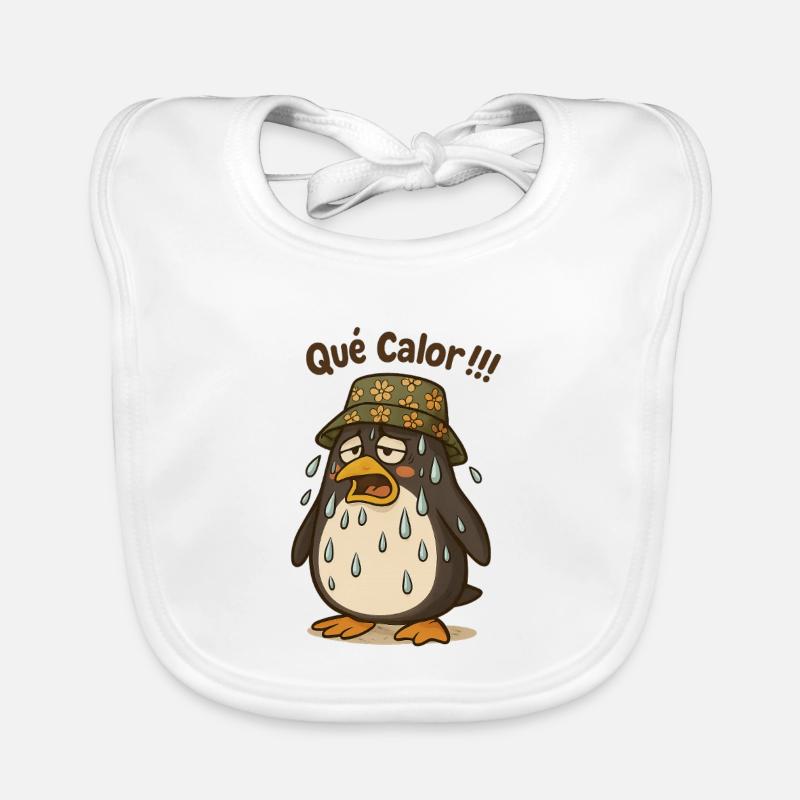 qué calor ! Bavoir bio Bébé