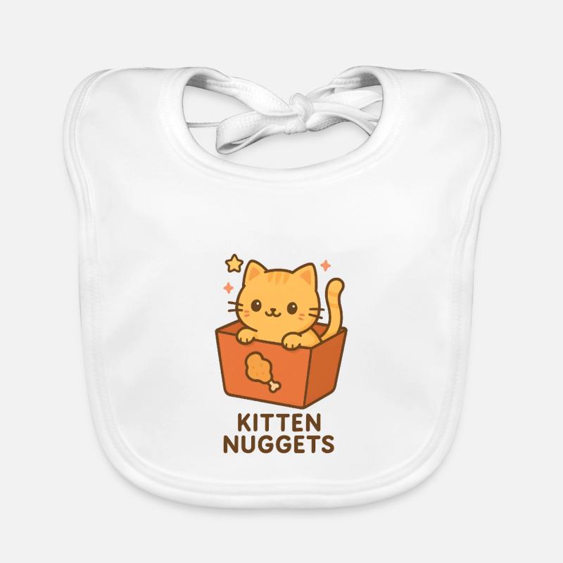 Kätzchen-Nuggets Baby Bio-Lätzchen