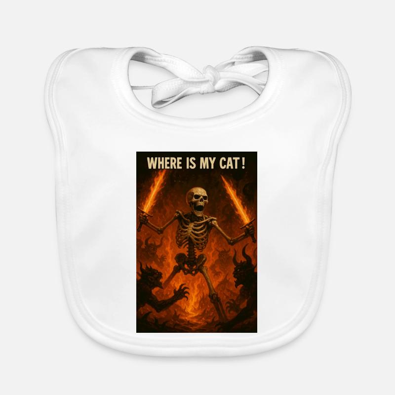 Where is my Cat! Organic Baby Bibs