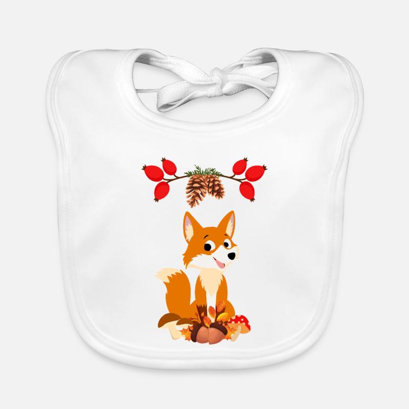 Fox Organic Baby Bibs