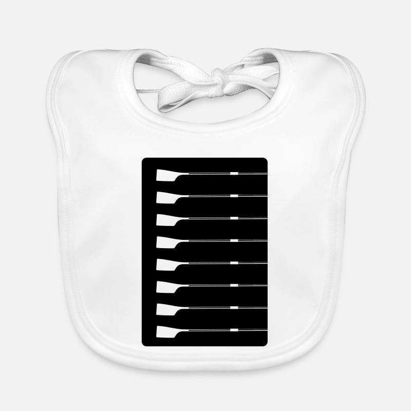 Gouvernail arrière – Silhouette Bavoir bio Bébé