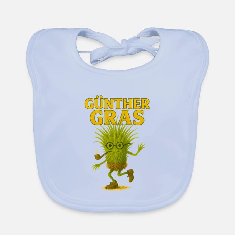 Günther Gras | Monstre vert Bavoir bio Bébé