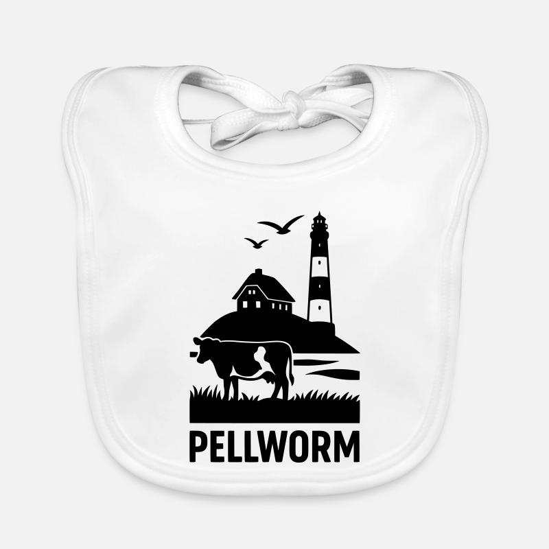 Insel Pellworm Baby Bio-Lätzchen