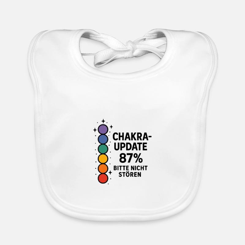 CHAKRA UPDATE 87% – Do Not Disturb Organic Baby Bibs