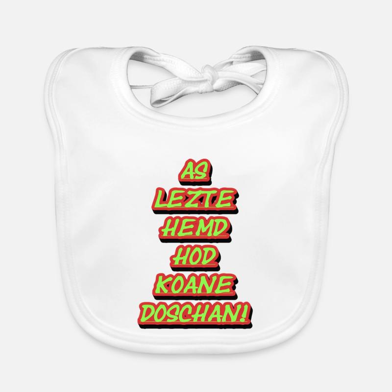 Neon Graffiti Stacking Texts Organic Baby Bibs