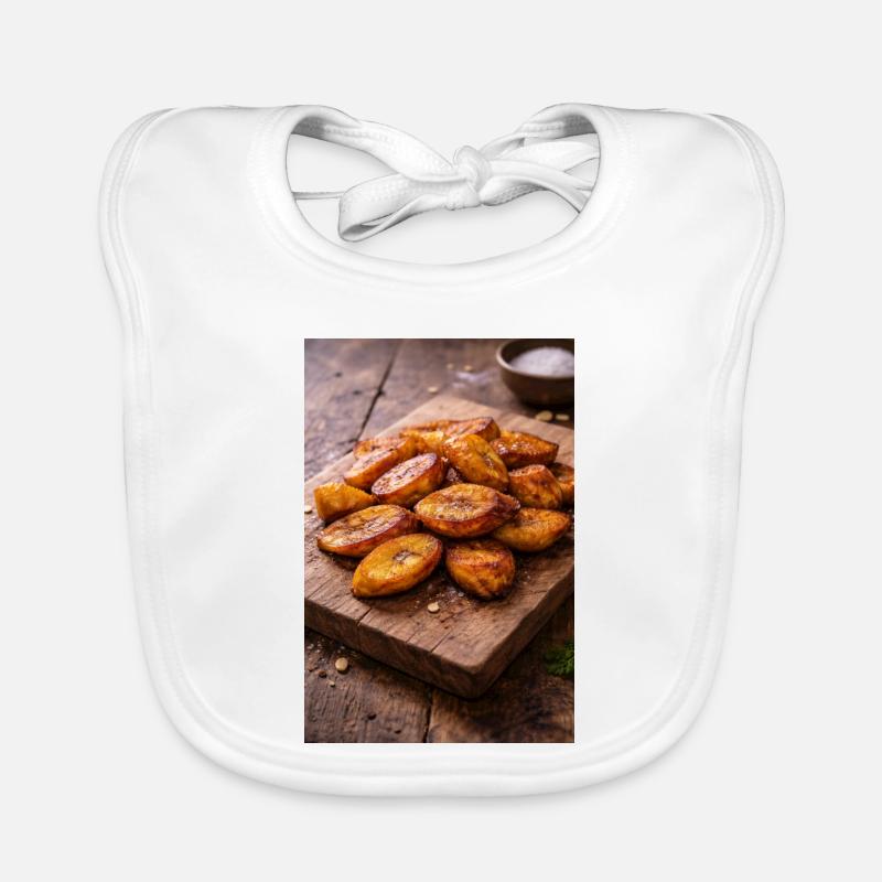 Plantains frits (Dodo) Bavoir bio Bébé