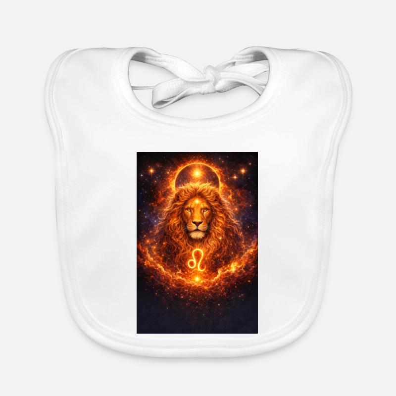 Lion Bavoir bio Bébé