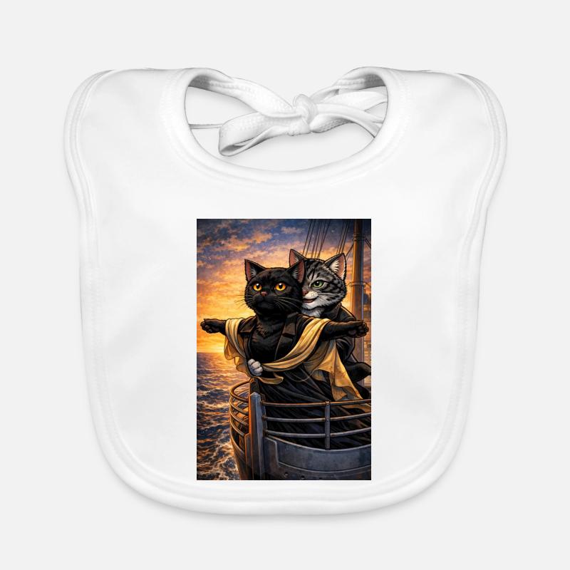 TitaniCatz Bavoir bio Bébé