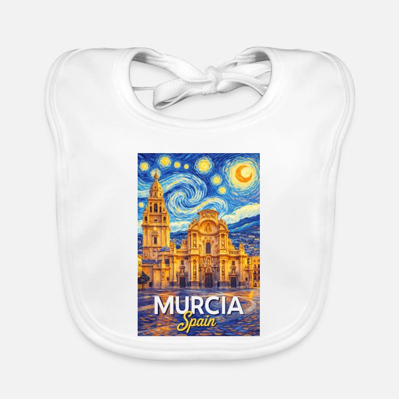 Murcie, Espagne Bavoir bio Bébé