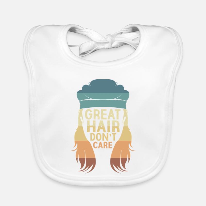 Coupe mullet coupe mulet Bavoir bio Bébé