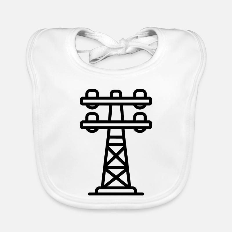 Strommast Baby Bio-Lätzchen