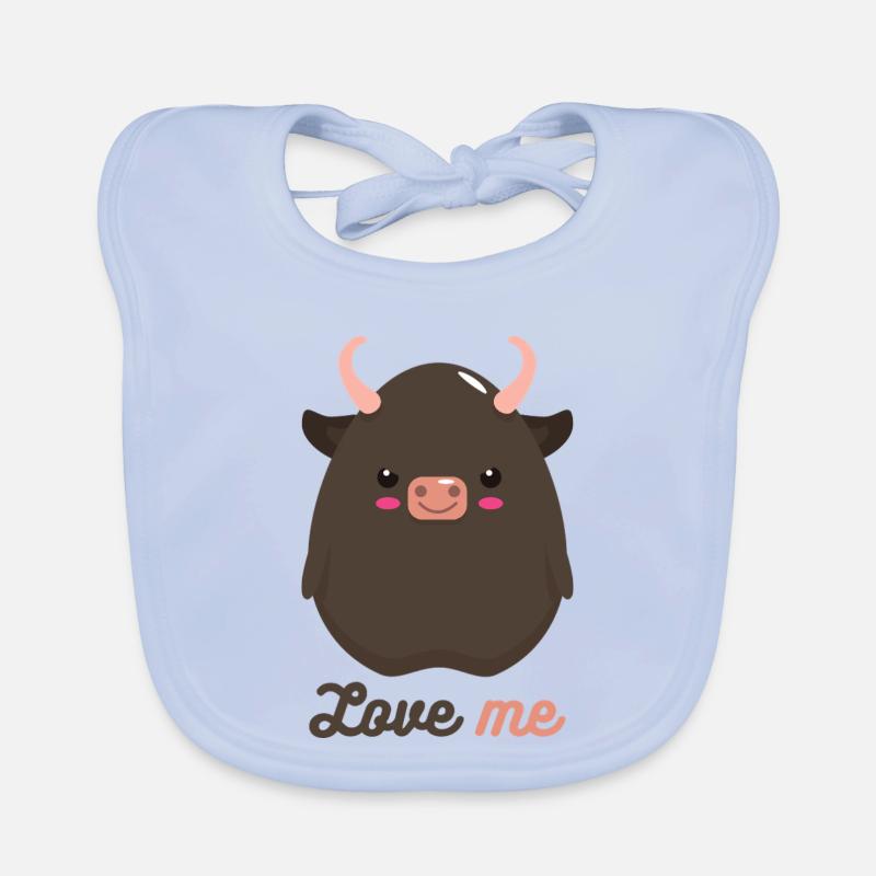 Taureau Bavoir bio Bébé