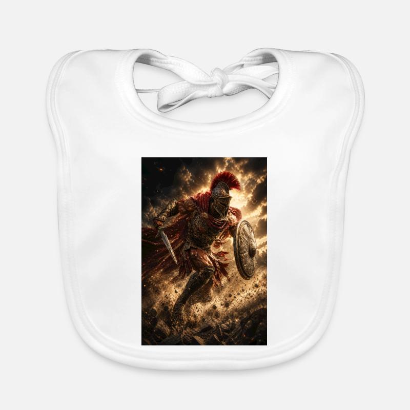 Stormbound Crusader Knight Organic Baby Bibs