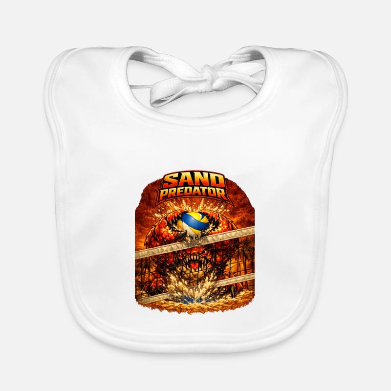 Sand Predator block Baby Bio-Lätzchen