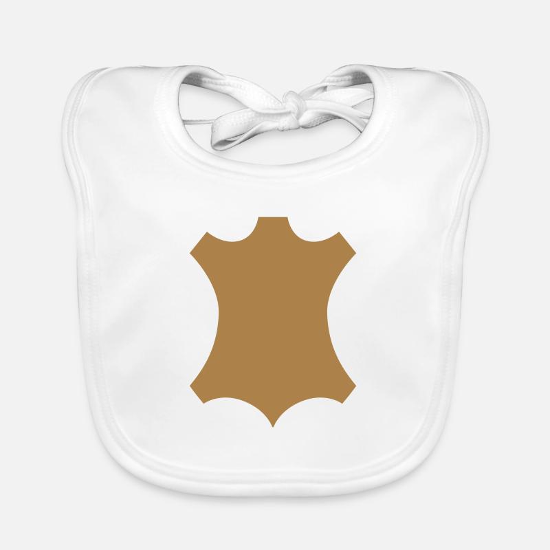 Leder Baby Bio-Lätzchen