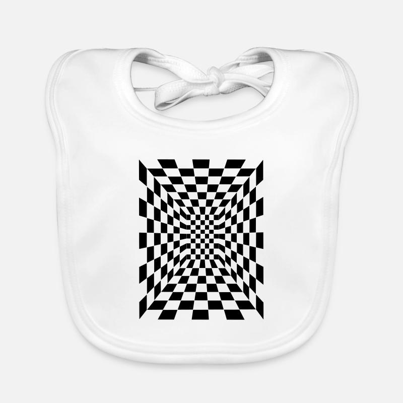 optische Illusion 17 Baby Bio-Lätzchen