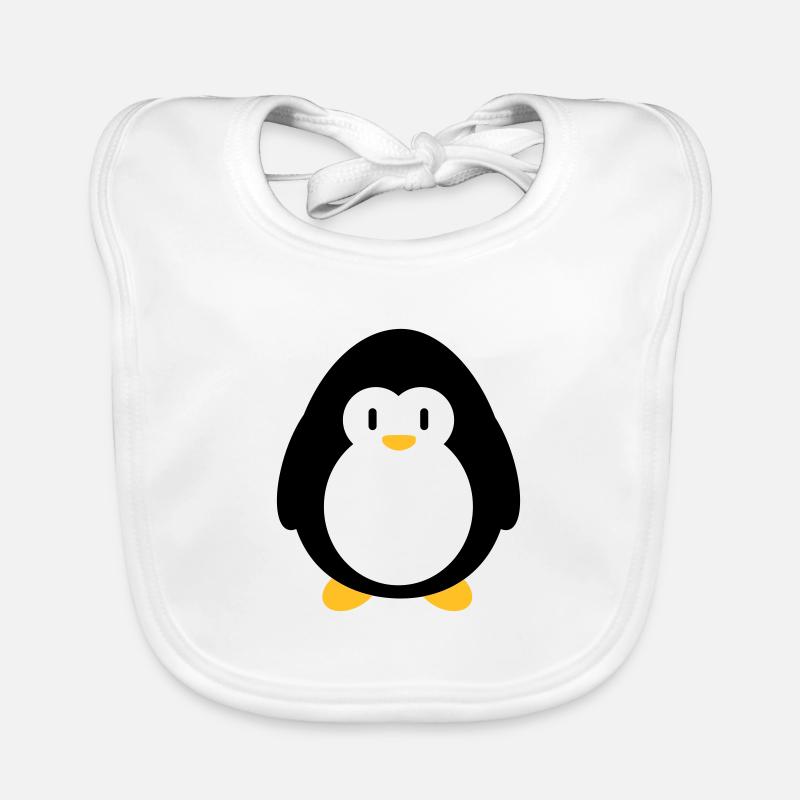 Kleiner süßer Pinguin Baby Bio-Lätzchen