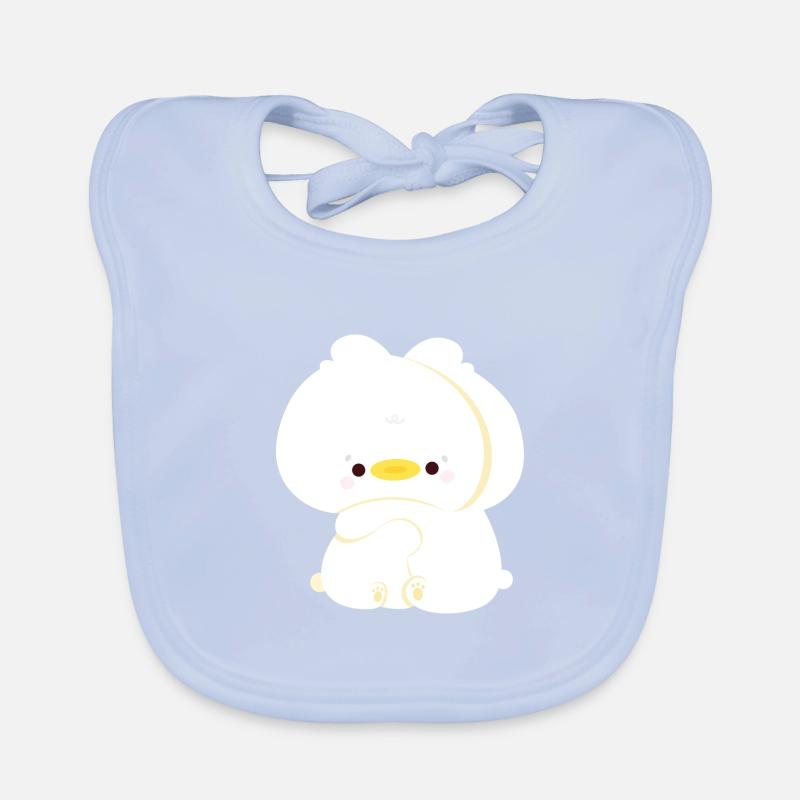 Duck Couple Organic Baby Bibs