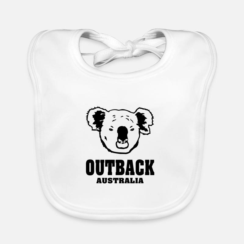 Koala - Koala bear Organic Baby Bibs