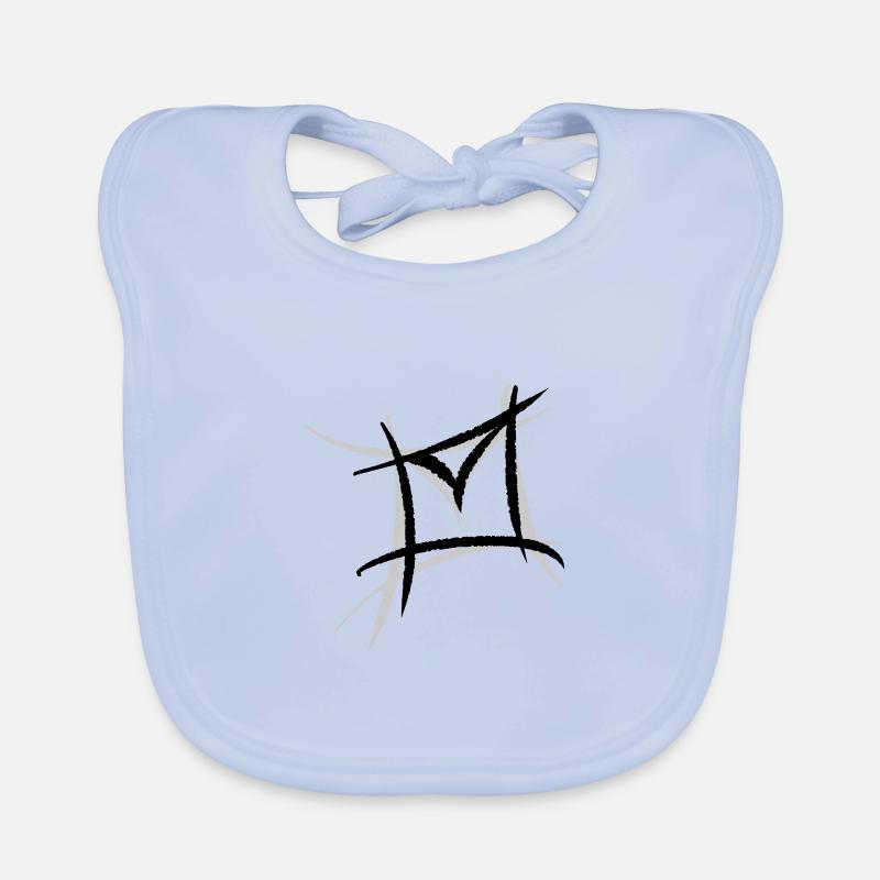 E-Mail, Briefumschlag Symbol. Philatelist Baby Bio-Lätzchen