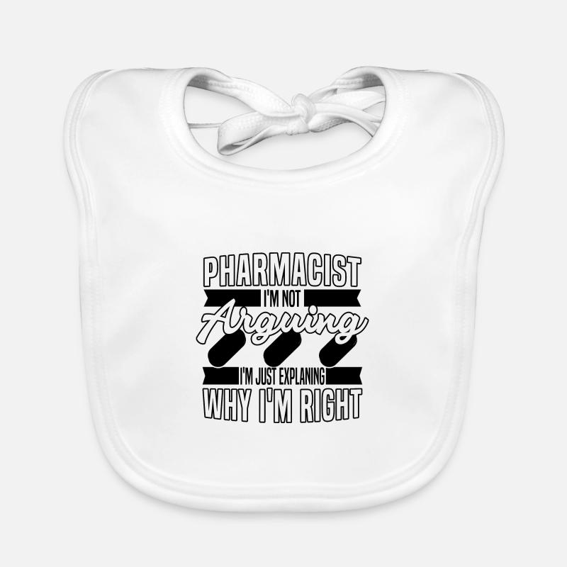 Pharmacien Bavoir bio Bébé