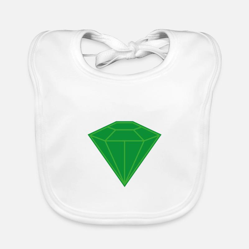 emerald Organic Baby Bibs