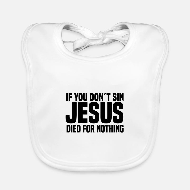 Athéisme Bavoir bio Bébé