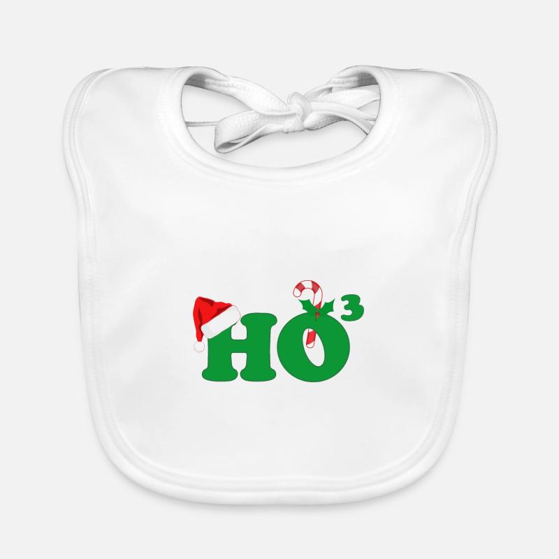 HOHOHO Weihnachten HO Hoch 3 christmascontest Baby Bio-Lätzchen