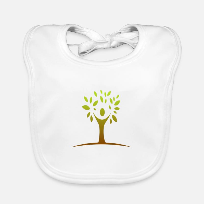 Baum / Tree Baby Bio-Lätzchen