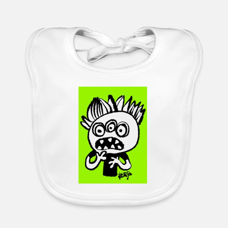 Monstre Bavoir bio Bébé