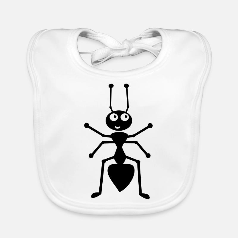 fourmi Bavoir bio Bébé