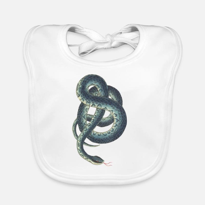 Snake Organic Baby Bibs