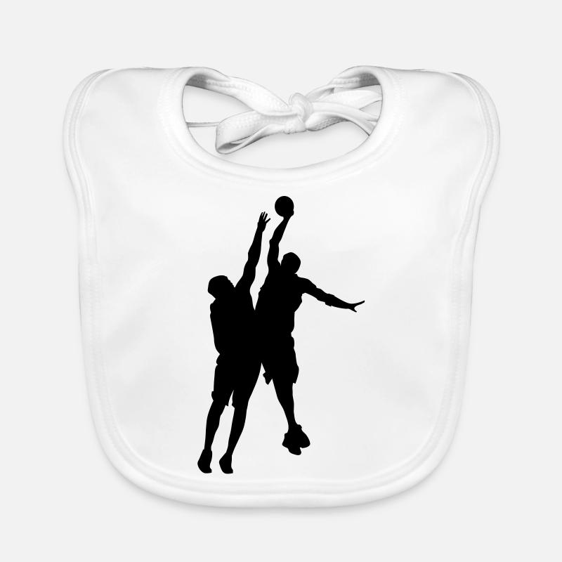 basketball Bavoir bio Bébé