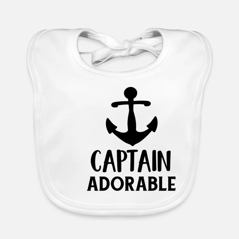 captain Organic Baby Bibs