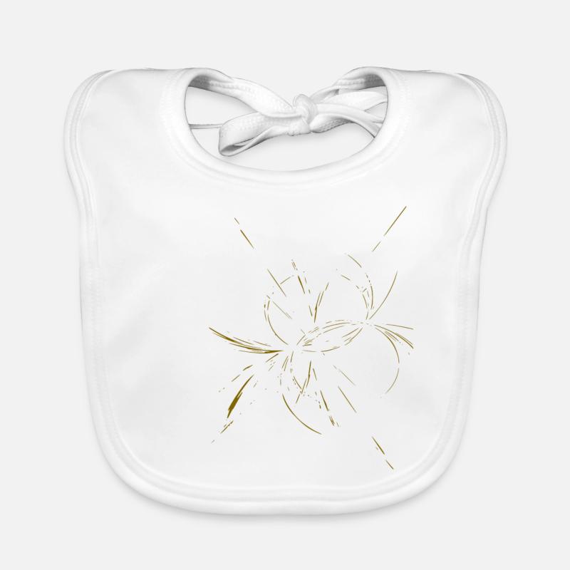 Firework Gold Organic Baby Bibs